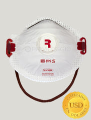 Respirador con Válvula Contra Polvos y Neblinas REX-340